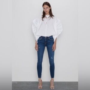 Zara The Skinny Jean in Phoebe Blue